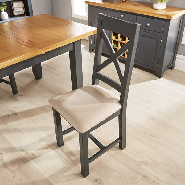 August Grove Hazlehurst Cross Back Side Chair Wayfair.co.uk